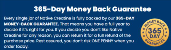 Native-Creatine-guarantee